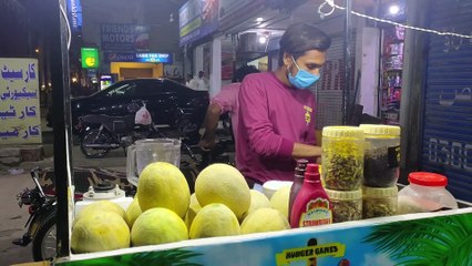 Refreshing Muskmelon Juice | Best Summer Refreshing Drink | Karachi Street Food | Pakistani Food