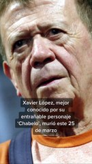 Fallece a los 88 años Xavier López 'Chabelo', ícono de la comedia mexicana 🎭