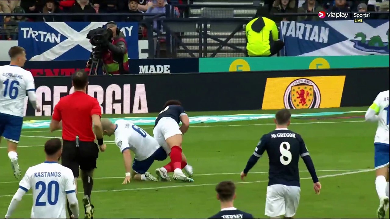 Scotland Vs Cyprus 2 half euro qualifiers matchday 1