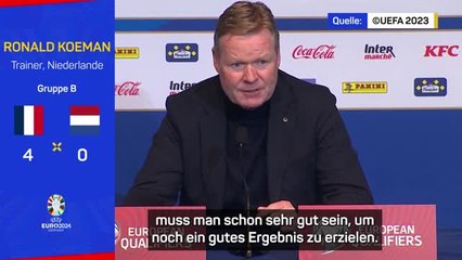 Etwas positives? Koeman: "Nein, nichts"