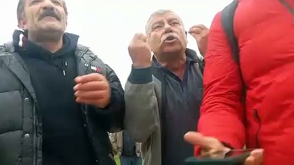 Olmayan hastane temelini görüntülemek isteyen gazeteciye saldırı ve tehdit