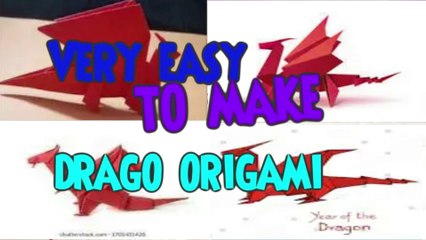 Very Easy to Make Dragon Origami