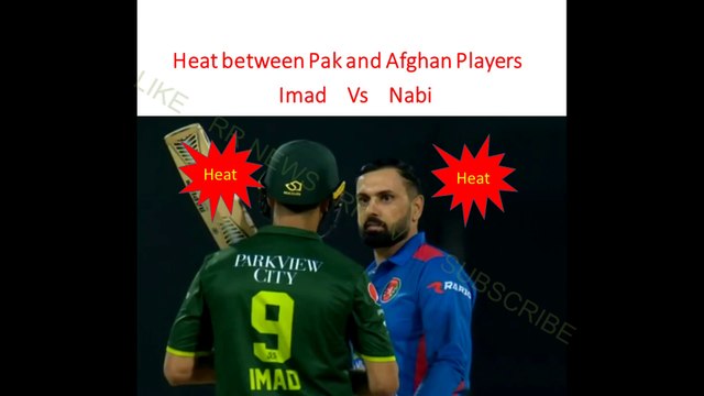 Aggressive look nabi. Imad Wasim Fight Scene with Mohammad Nabi | PAK Afghan Players Heat Moment | PAK v AFG T20I 2023