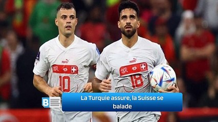 La Turquie assure, la Suisse se balade