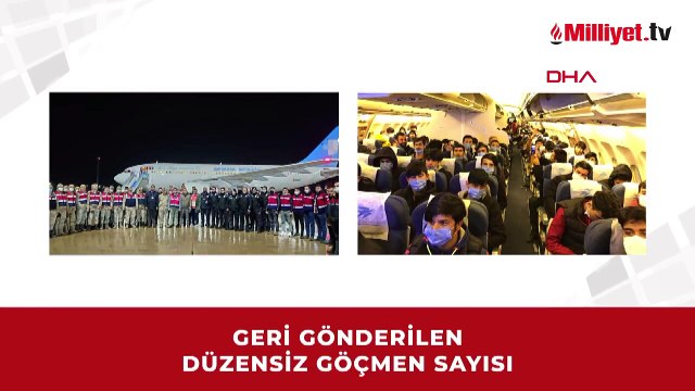 Göç İdaresi Başkanlığı düzensiz göçle mücadele verilerini paylaştı