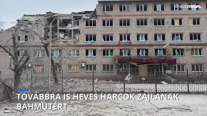 Kijev szerint sikeresen visszaszorítják az orosz csapatokat Bahmutban 🛡️