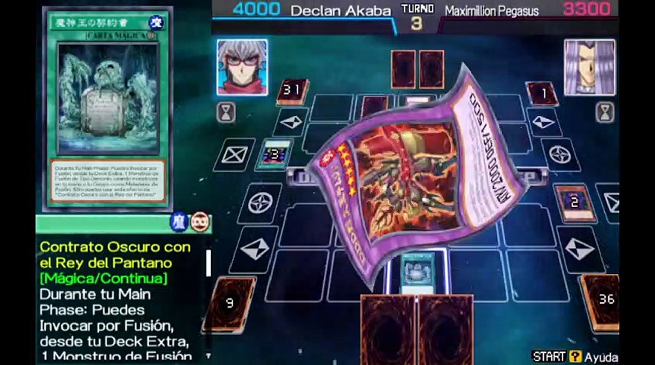 Yu-Gi-Oh! ARC-V Tag Force Special Español PSP - Akaba Reiji VS Pegasus #arcv #rj_anda RJ ANDA #ocg