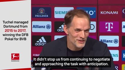 Descargar video: Dortmund past didn't concern Tuchel during Bayern negotiations