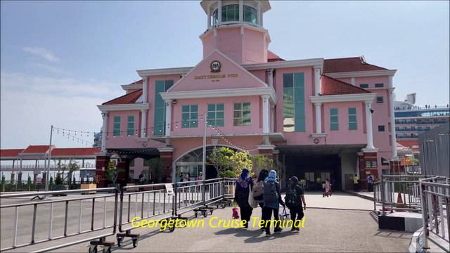 Weld Quay Jetty Bus Terminal Swettenham Pier Cruise Terminal in Penang Island Malaysia