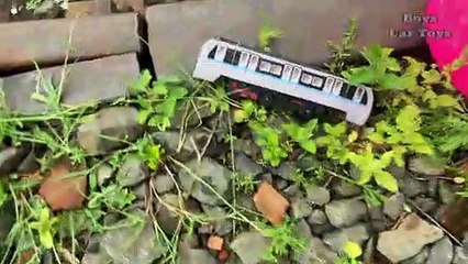 Thomas Train Lying beside the Rails