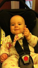 Just funny baby making sounds)