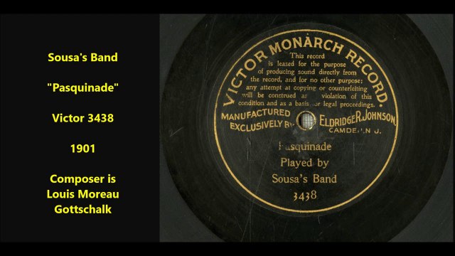 Sousa's Band - Pasquinade (1901)