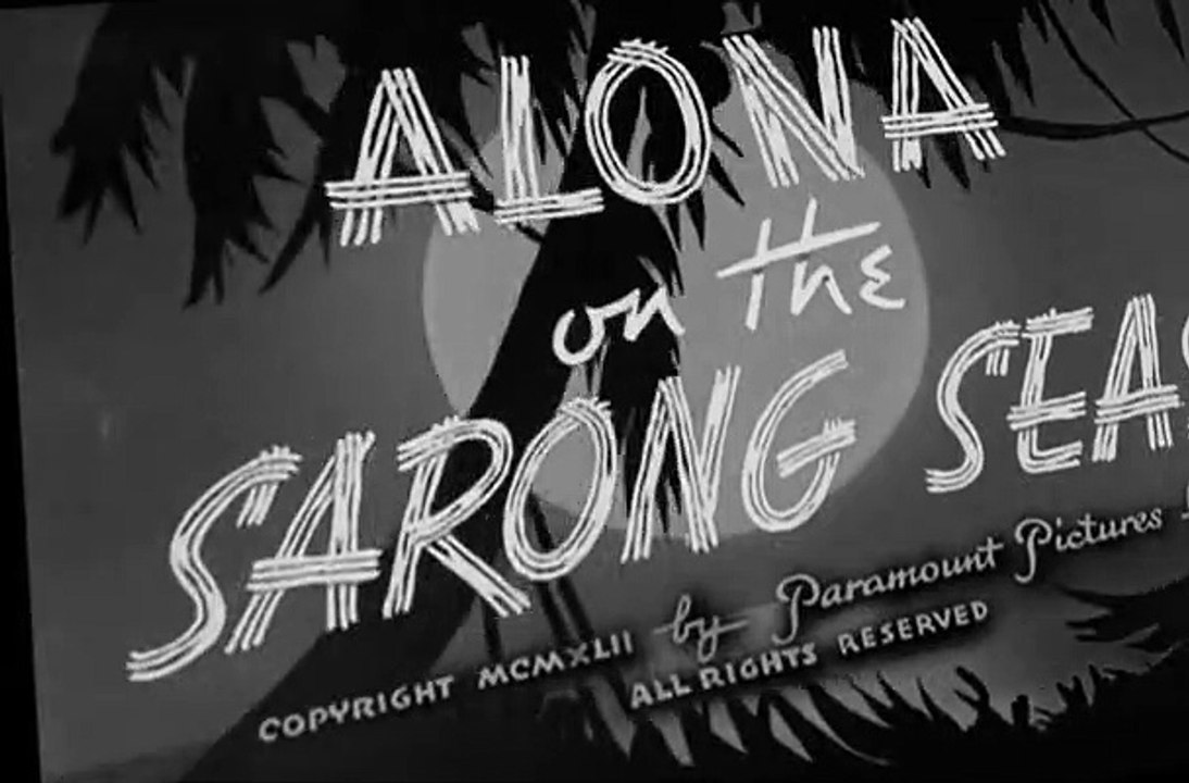 Popeye the Sailor Popeye the Sailor E111 Alona on the Sarong Seas