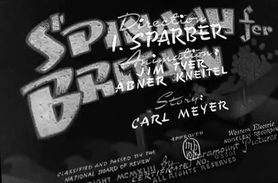 Popeye the Sailor Popeye the Sailor E115 Spinach Fer Britain