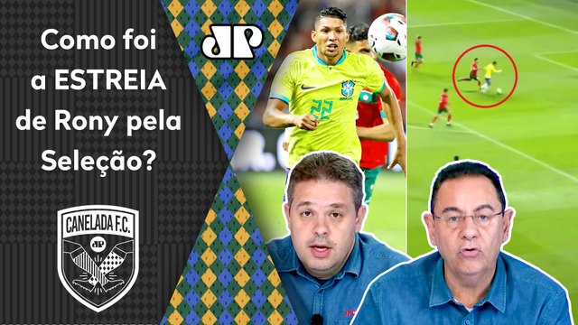 EU TE FALO! Pra mim, a ATUAÇÃO do Rony na Seleção foi... OLHA esse DEBATE após Marrocos x Brasil!