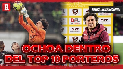 OCHOA en el TOP 10 de PORTERÍAS IMBATIDAS