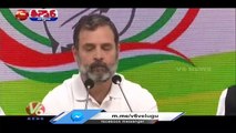 Rahul Gandhi Aggressive Speech After Disqualification As Lok Sabha MP _ V6 Teenmaar (1)