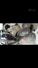 Video Maruti Berzzaa accident panl renew cutting