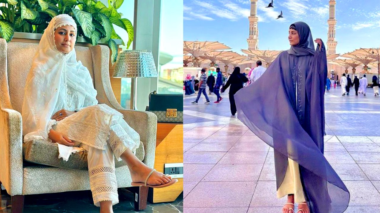 Hina Khan Gets Badly Trolled For Sharing Photos From Madinah
