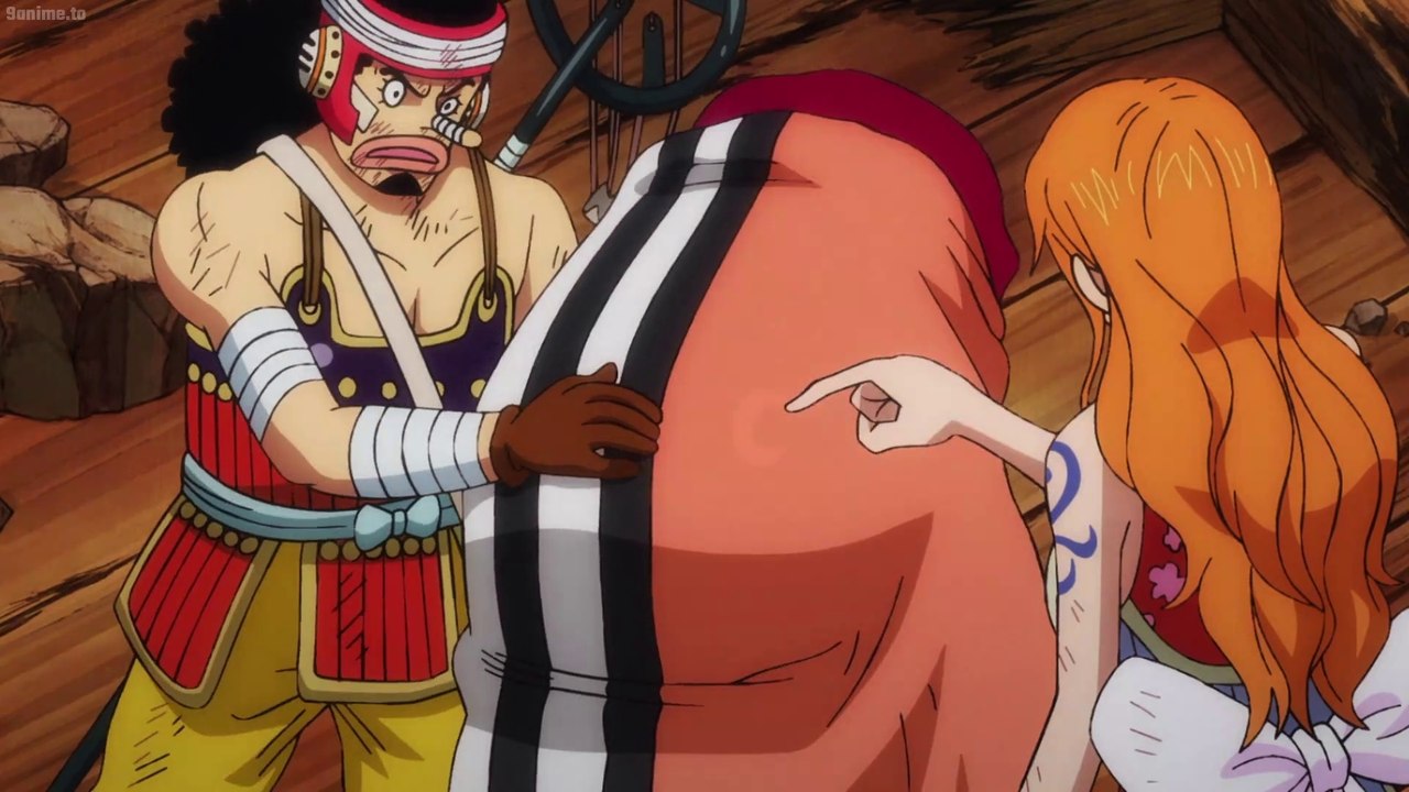 Kinemon Alerts Nami and Usopp about Kiku | One Piece 1055 - video ...