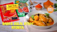 Resipi BABA'S Gulai Ayam Nyonya | Minit Express