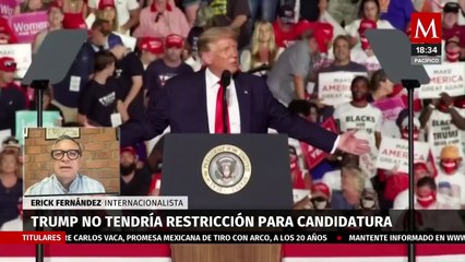 Es una sacudida importante para política de EU la acusación de Trump: Erick Fernández