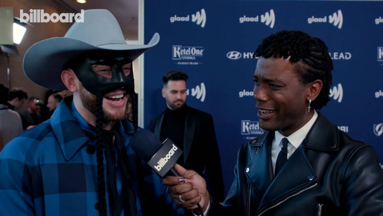 Orville Peck Talks Working With Mickey Guyton and Jimmie Allen on 'My Kind Of Country', His Love For Dolly Parton, Being on 'RuPaul's Drag Race' & More | GLAAD Media Awards 2023