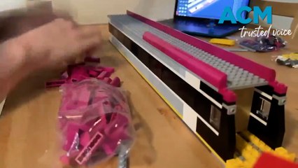 Kade Faulkner's LEGO replica v-line