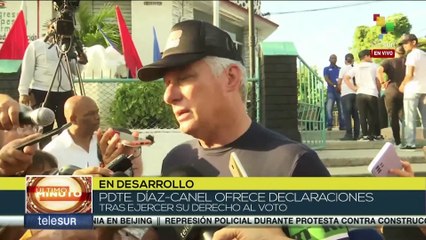 "Llegamos a este momento como parte de un ejercicio democrático, de participación popular"