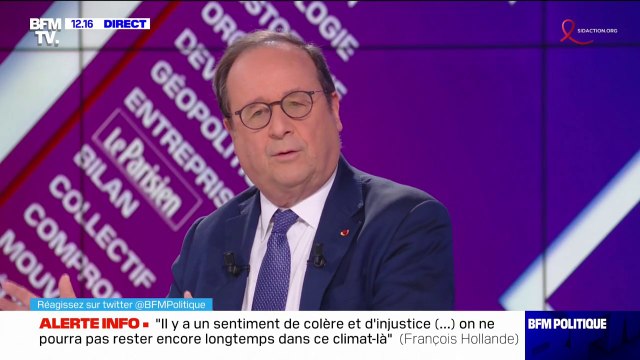 Retraites: Quand vous traitez avec Les Républicains plutôt qu'avec les syndicats prêts à s'engager, vous commettez une erreur affirme François Hollande