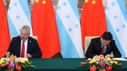 China y Honduras establecen relaciones diplomáticas