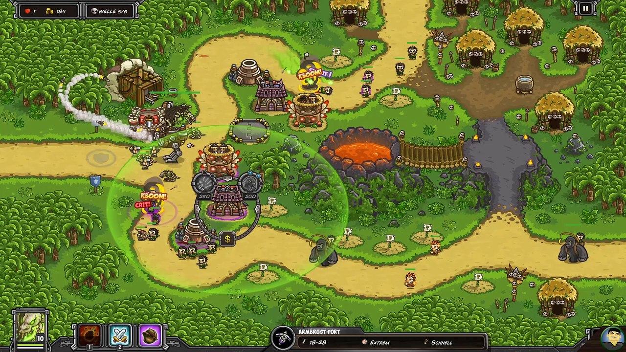 Nun mit funktionierender Vogelabwehr! | Kingdom Rush Frontiers 50