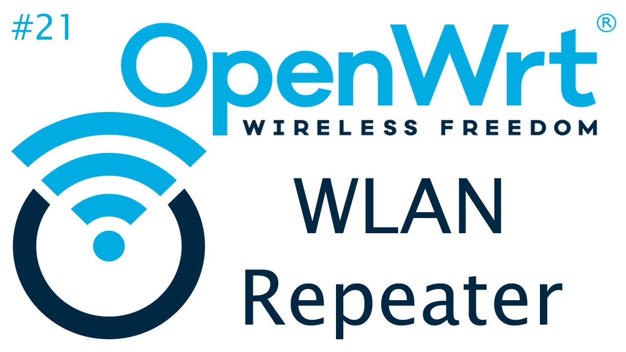 [TUT] OpenWrt - Ein WLAN-Repeater konfigurieren [4K | DE]