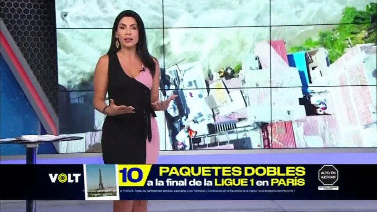 EXCLUSIVO | Habla policía herido tras caerle una congeladora durante rescate en el río Rímac