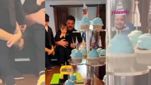 Eser ve Berfu Yenerler çifti oğullarının doğum gününü işte böyle kutladı!