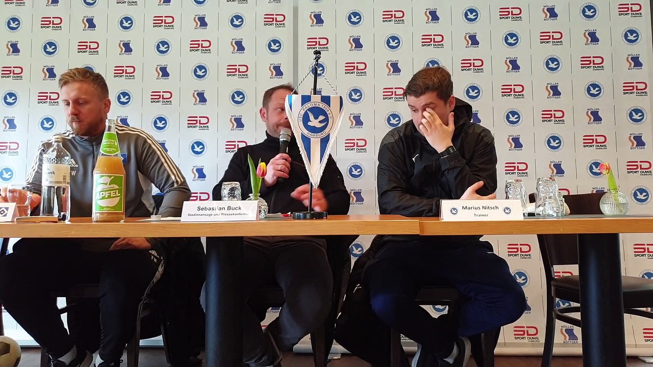 Deutliche Worte: Paloma vs. HSV III - die PK im Video!