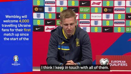 Zinchenko grateful for UK support during Russo-Ukrainian War