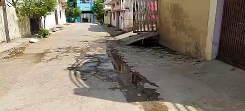 नगर पालिका द्वारा नलों में की जा रही सप्लाई से हर रोज बर्बाद हो रहा सैकड़ों लीटर पानी