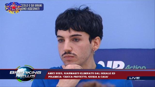 Amici 2023, Gianmarco eliminato dal serale ed polemica: 'Cricca protetto, giuria a casa'