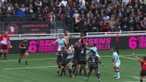 TOP 14 - Essai de Ethan DUMORTIER (LOU) - LOU Rugby - RC Toulon - Saison 2022-2023