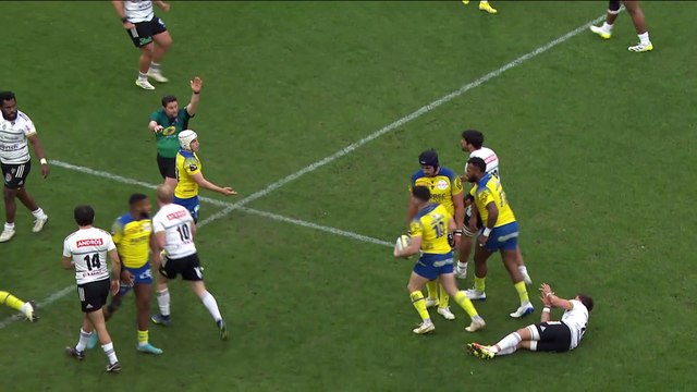 TOP 14 - Essai de Bautista DELGUY (ASM) - ASM Clermont - CA Brive - Saison 2022-2023