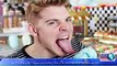 The Guinness World Record holder for the world's longest tongue has set a new record by removing five blocks from the tongue in the fastest time.
