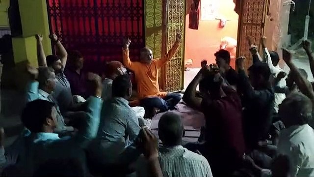 निशान यात्रा में लगे बालाजी के जयकारे, ३२ हनुमान मंदिरों से पहुंची ध्वजाएं