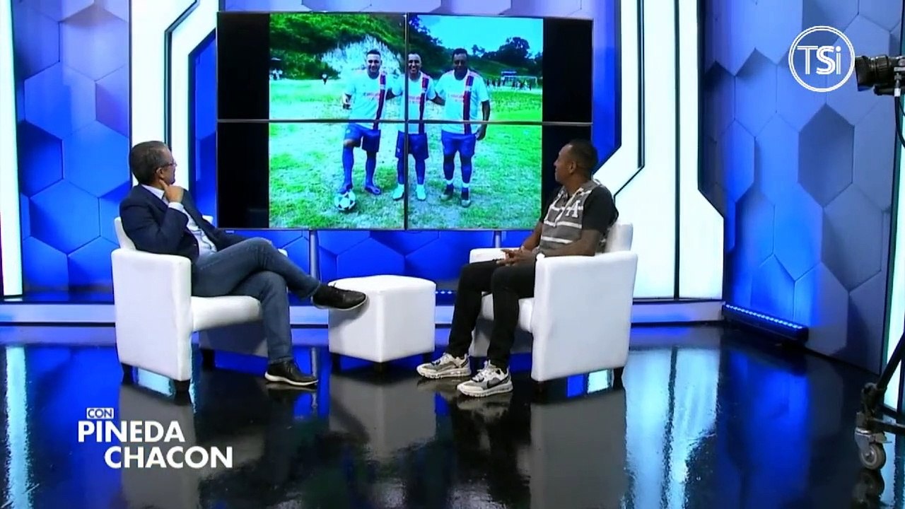 Con Pineda Chacón - Luis Cerna
