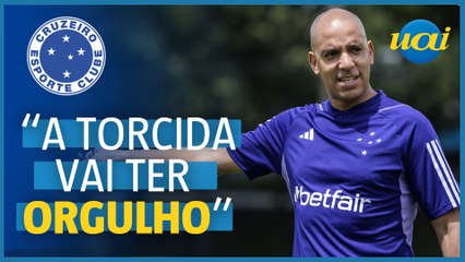 "Vou sair do Cruzeiro melhor do que entrei", afirma Pepa