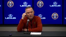 Michael Malone after the Denver Nuggets' win against Milwaukee Bucks