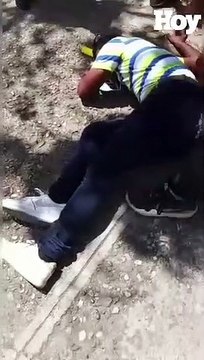 Disturbios en las inmediaciones del Palacio de Justicia