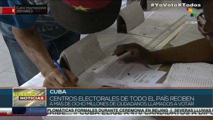 Télécharger la video: teleSUR Noticias 11:30 26-03: Cuba celebra elecciones legislativas