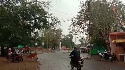 दोपहर बाद मौसम का बदला मिजाज