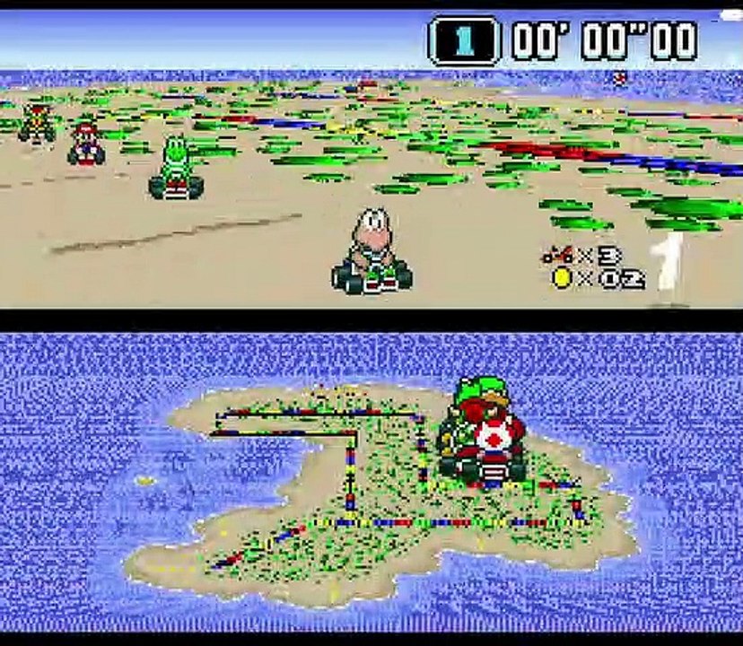 Super Mario Kart online multiplayer snes Vid??o Dailymotion